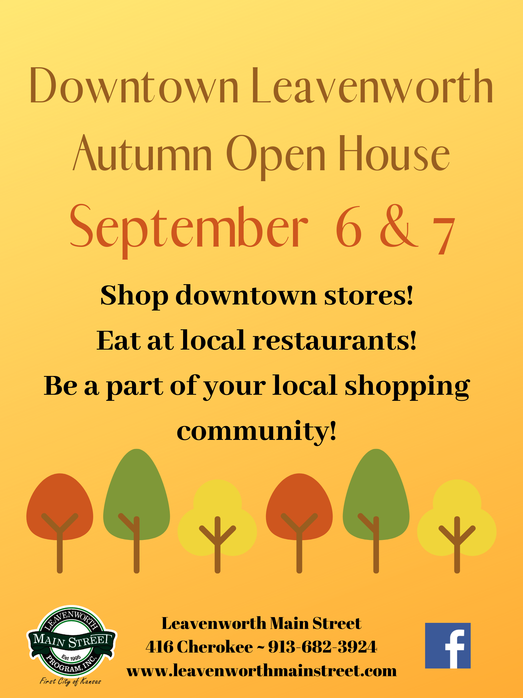 Downtown Leavenworth Autumn Open House Leavenworth Main Street