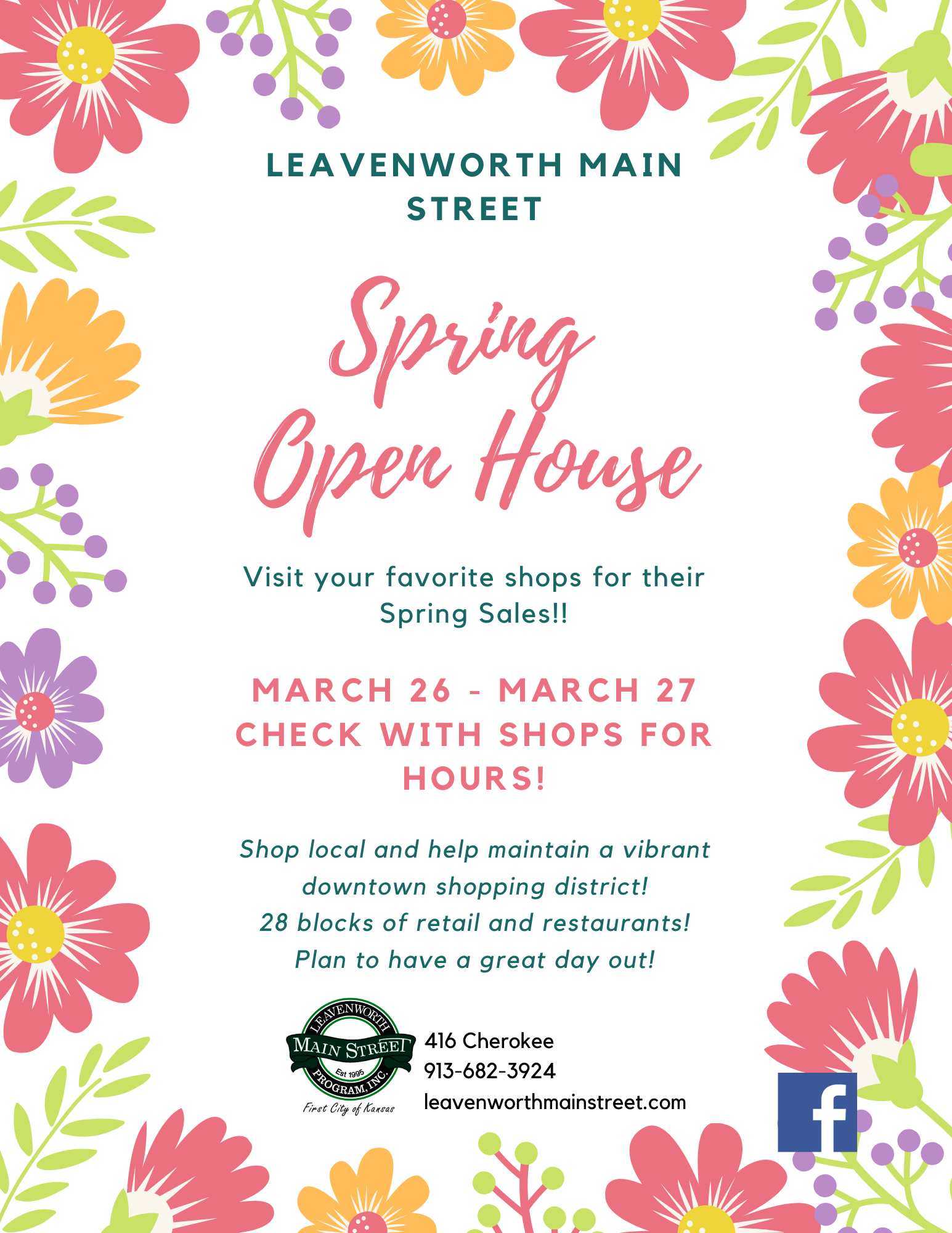 Spring Open House – Leavenworth Main Street
